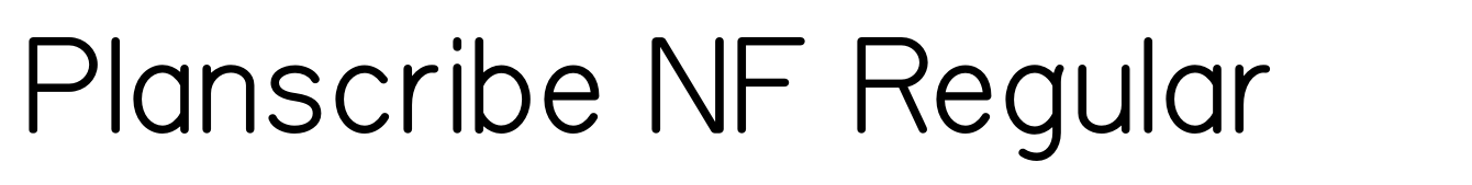 Planscribe NF Regular